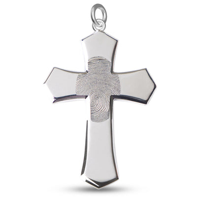 Cross Fingerprint Pendant - Farris