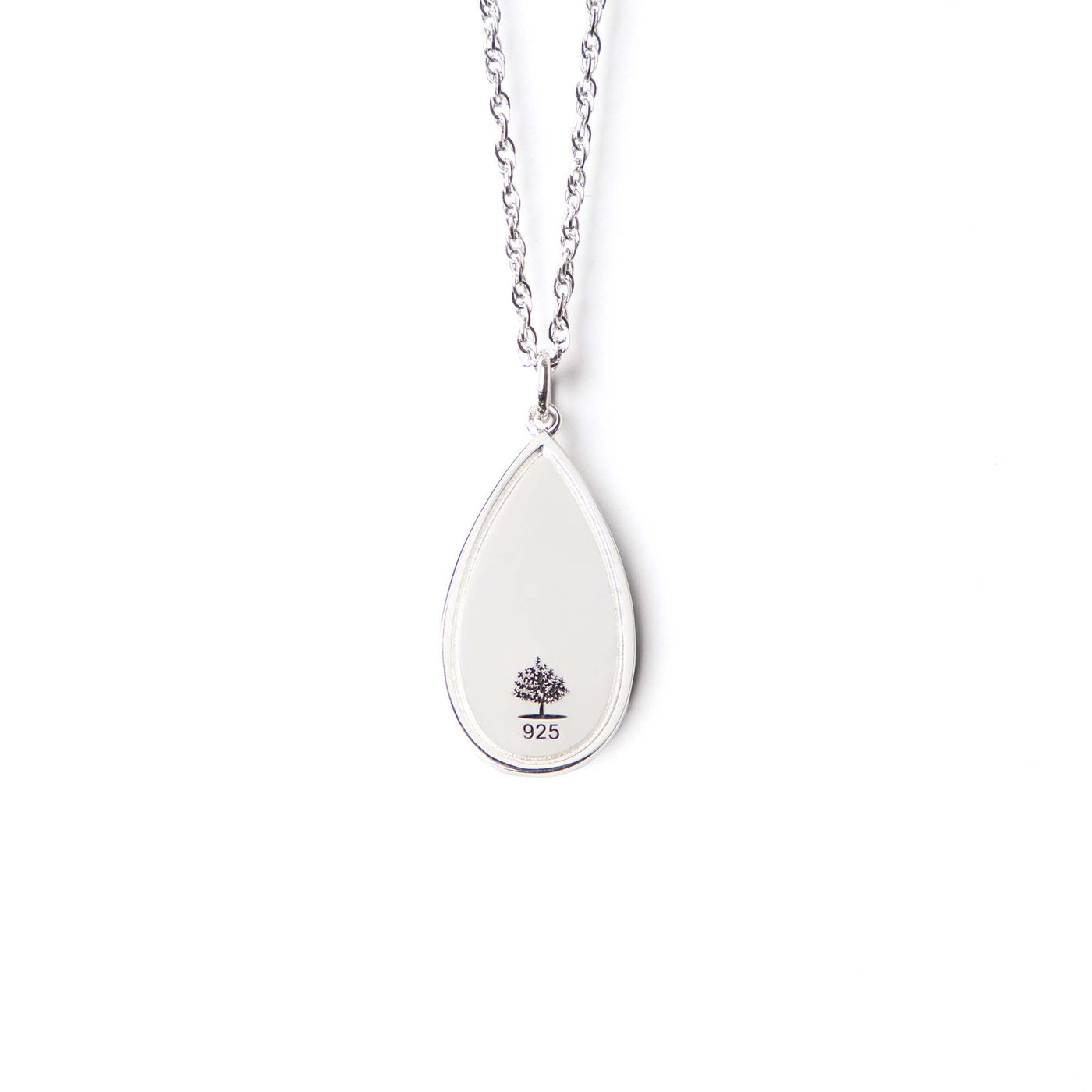 Teardrop Fingerprint Pendant - Farris